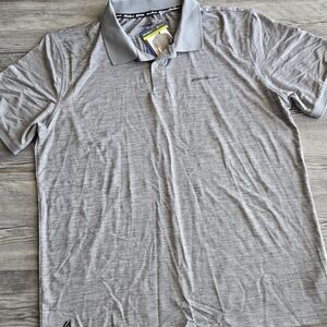 Eddie Bauer Men’s Performance Polo — Gray — Size L — NWT